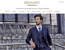 Tablet Screenshot of bernhardt-fashion.com